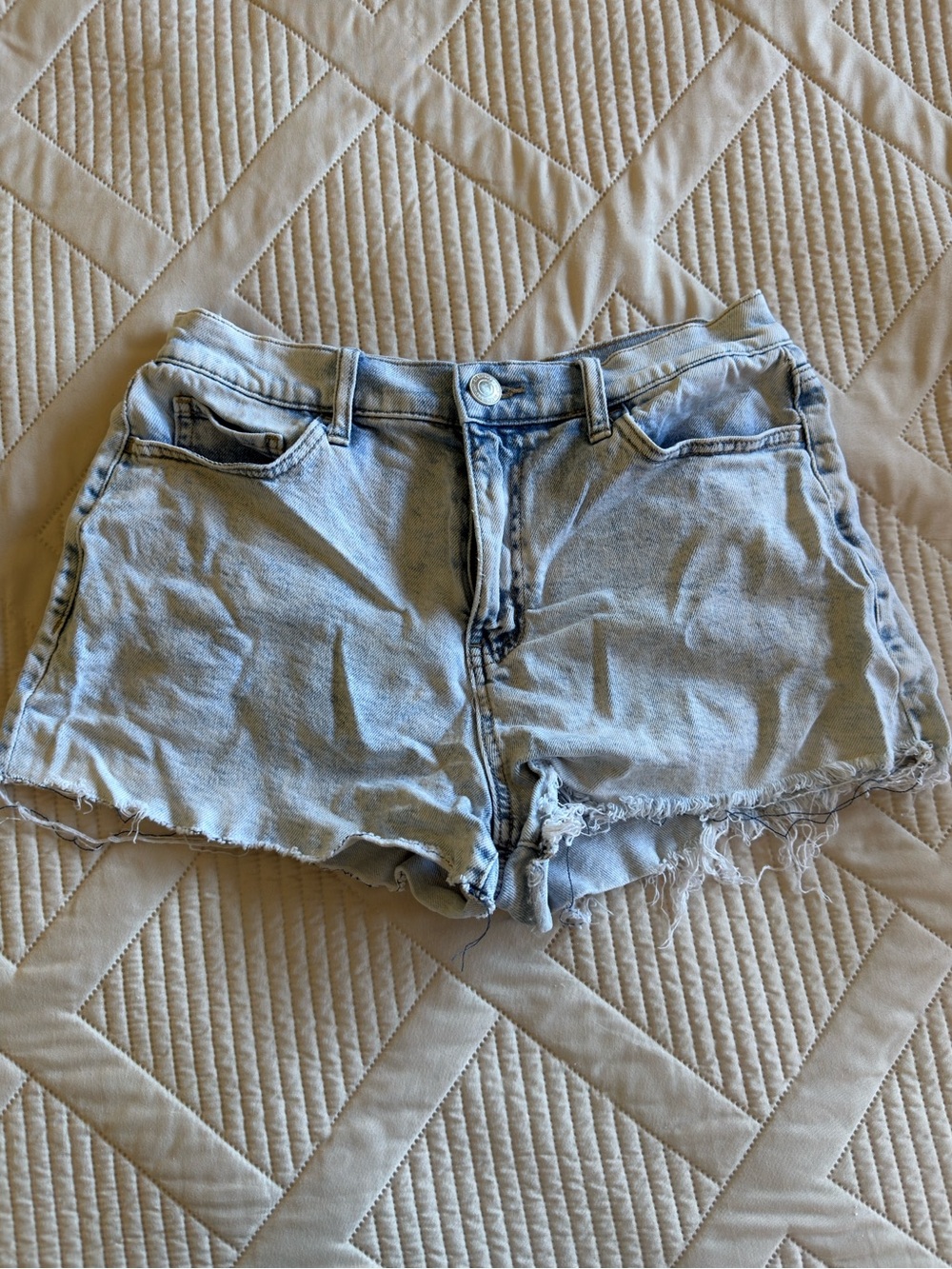 SO High Rise Mom Denim Shorts